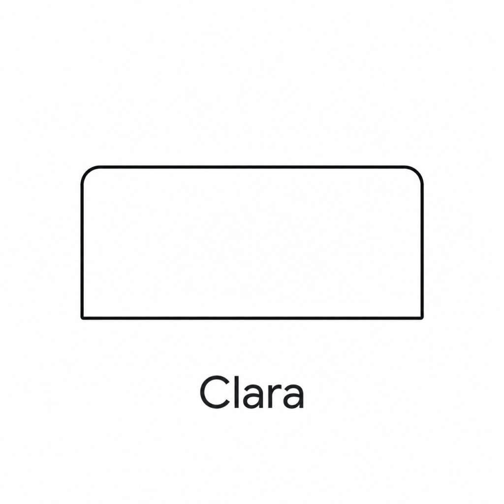 Cabecero tapizado modelo Clara de KALENA
