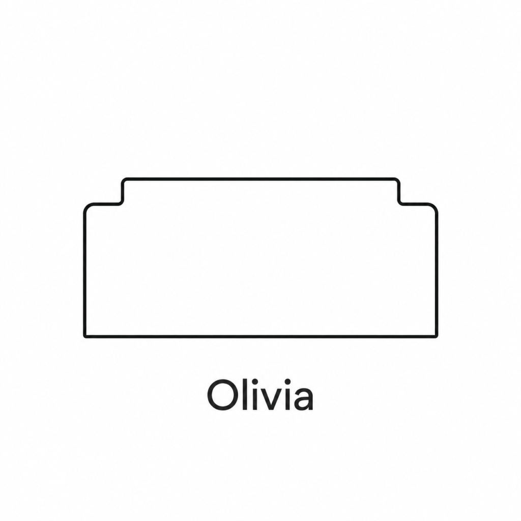 Cabecero tapizado modelo Olivia de KALENA