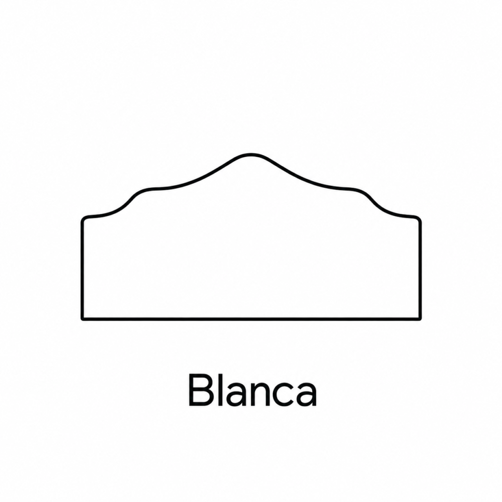 Cabecero tapizado modelo Blanca de KALENA
